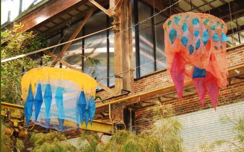 Like a Moth to a Flame, installation by Leah Reynolds