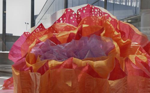 Furl, installation by Leah Reynolds