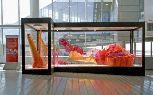 Furl, installation by Leah Reynolds