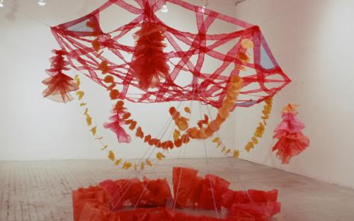 Whirlybird, installation by Leah Reynolds